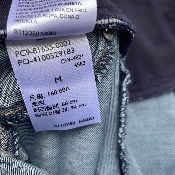 NWT- Maternity Jeans- Signature -Levi Strauss & Co. Skinny Jeans Size M - Picture 11 of 14